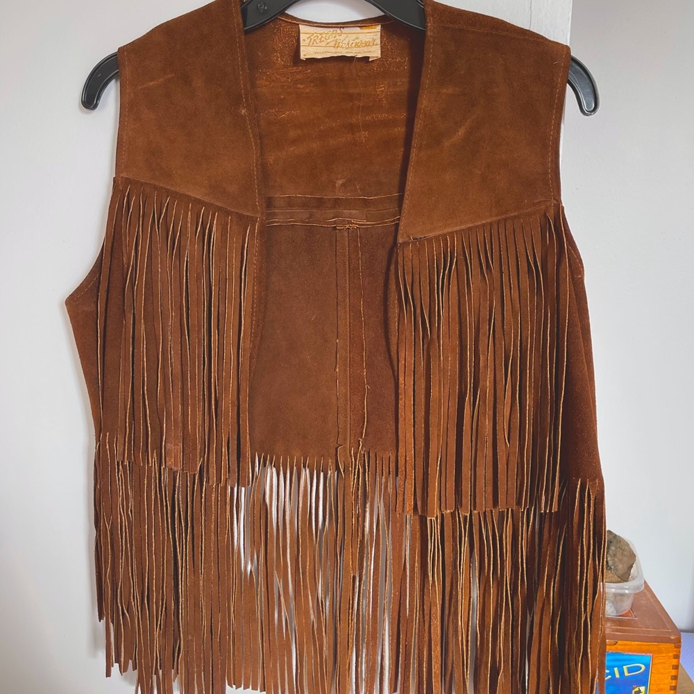 Trego’s Western Wear Vintage Fringe Vest